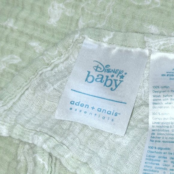 Aden + Anais Disney Winnie The Pooh Piglet Muslin Swaddle Baby Blanket 45" X 43" - Picture 5 of 5